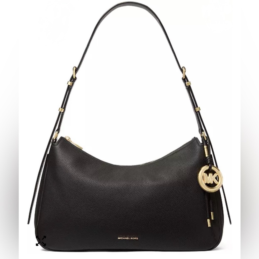 Michael Kors Nolita Large Pebbled Leather Shoulder Bag